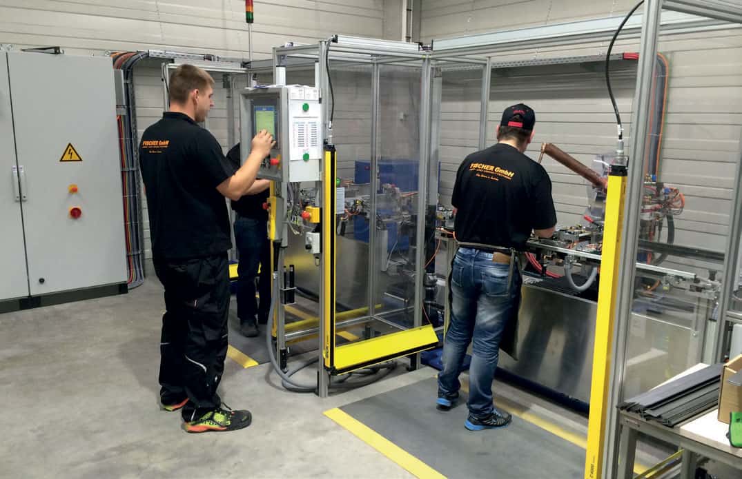 manufacture1 Fertigung der Flächendirektspeicherheizunge